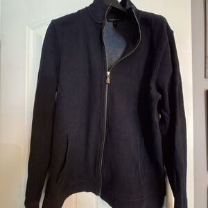 Bananna Republic Navy Zip-Up Jacket